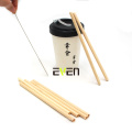 Natural material bamboo straw set 10 pcs per bag with clean brush